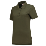 Dames poloshirts slim fit Maat legergroen, MG180 Tricorp Casual