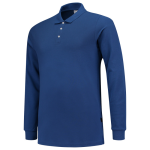 Poloshirt slim fit lange mouw Maat koningsblauw, MG210 Tricorp Casual