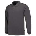 Sweatshirt Polokragen dunkel grau, MG280 Tricorp Casual