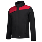 Softshell jacket black red, PO245 Tricorp Workwear