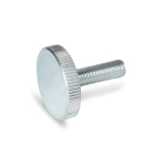 Knurled screw, flat DIN 653-M3-6-ZB galvanised