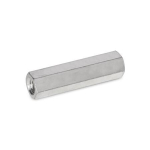 Afstandhouder GN 6220-NI-M5-15-A roestvast staal