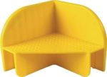 Stacking corner Yellow plastic