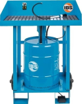 Reiniger voor kleine onderdelen geschikt voor vat van 50 liter mobiel TYPE F2