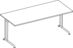 Desk HxWxD 720x1800x800 mm Walnut decor straight shape, runner, Pro-B