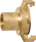 Draadstuk IG 3/4", messing mega