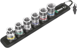 Socket spanner set 1/2" 10-19 mm 7 pcs. Wera Belt C 1 Zyklop