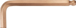 Winkelschraubendreher, 6-kant Schlüsselweite 10 mm, 105x40 mm funkenfrei, Endres Tools