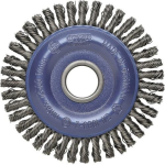 Rundbürste Ø 125 mm, Drahtstärke 0,35 mm Stahldraht 6 mm, 12500 min-¹, Osborn