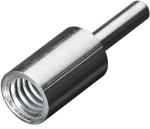 Gewindeadapter für Rohrbürste M 6 Gewinde, Schaft 6 mm