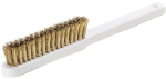 Drahtbürste, fein 225x20 mm, 4-reihig, Messing gewellt Lessmann