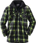 Thermoshirt Maat L zwart/limoen 100% PES Terrax Werkkleding