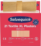 Gipsstrips Navulling, textielpleisters extra groot Zalfquick, STK=21 verpakking