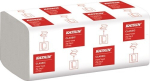 Gevouwen handdoek 244x230 mm, wit 2-laags zigzag Katrin Klassiek ZZ 2 / BU=20 PACK a 200