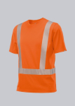 T-shirt for him&her warning orange, MG185 BP 2131 BProtected