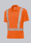 Polo shirt for him&her warning orange, MG185 BP 2132 BProtected