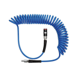 Spiral hose safety coupling set Ø m