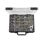 Assortimentsdoos Vernikkeld messing gedraaide onderdelen