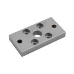 Front or base flange Piston Ø 20 ISO 21287