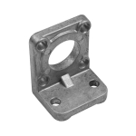 Angled flange Ø 50 mm CETOP incl. 4 screws