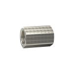 Socket with external hexagon G 1/8, SW 14, brass, nickel-plated