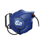 Schlauchaufroller für Druckluft PU-Schlauch-Ø 9,5x13,5 mm, L=14 m funkenerosionsgeschützt