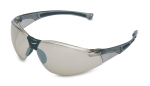 Safety goggles grey, mirrored silver PC lenses A800 EN 166-1FT