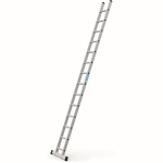 Enkele ladder sporten Ladderlengte m, werkhoogte m Zarges Strato DL