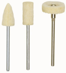 Filzpolierstift Geschoss 155x8 mm, Inhalt=2 Stück Proxxon 28801