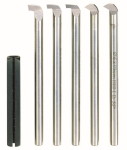 HSS turning steel set 6 pieces in wooden box Proxxon 24520