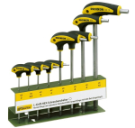 L-handle screwdriver set, HX 8 pcs. 2-10 mm, with holder Proxxon 22650