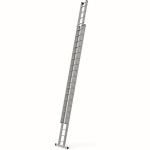 Schiebeleiter Alu 2-tlg 2x20 Sprossen Leiterlänge max 10,25 m Arbeitsh.10,85 m Zarges Everest 2E