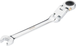 Ratschen-Ring Maulschlüssel m. Doppel-Gelenk, SW10 mm Vigor V675210