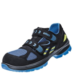 Safety sandal size 46 W10 S1P, black, royal-blue Atlas Flash 4605 XP, ESD