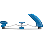 Holder for body files, adjustable KFH 300 Pferd
