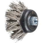 Pinselbürste Edelstahl TBG 65/M14 Inox 0,50 DIA 270 Pferd