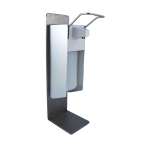 Wanddispenser voor ontsmettingsmiddel armbediend, navulbaar 500 ml Roestvrijstalen muurbeugel