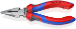 Pointed combination pliers 145 mm, chrome-plated, MK handle Knipex 08 22 145