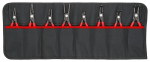 Circlip pliers set 8-piece in roll-up bag Knipex 00 19 58 V02
