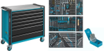 Werkplaatswagen met assortiment 959x518x1020 mm 7 laden blauw 340 st. Hazet 179NXXL-7/340