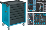 Werkplaatswagen met assortiment 780x498x915 mm 7 laden 120 st. Hazet 177-7/120