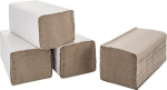 Papierhandtücher passend für 9000469080 1-lagig, recycling natur, Z-Falzung Elos, Karton=5000 Tücher LxB 230x250