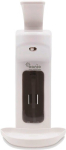 Ontsmettingsmiddeldispenser BANIO GUARD 1000 ml wit voor wandmontage of vrijstaand met lekbak