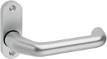 Profile door handle hole part oval 8 mm aluminium F1 EDI 1391/0800