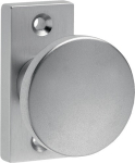 Profile door knob Mounting M12 mm straight aluminium F1 EDI K7/1394