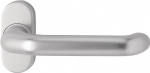 Profile door handle hole part oval 8 mm stainless steel EDI 1300/2033 and 1800/2033