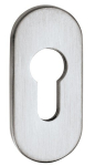 Sleutelrozet Sleutelschild dikte 6 mm PZ ovaal aluminium F12 EDI 0811