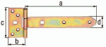 Cross hanger L=292x3 mm, stainless steel GAH 326142