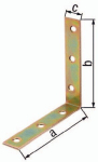 Chair angle 100x100x19x2 mm sendzimir galvanised GAH 332358