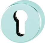 Key rosette 10 mm PZ round aluminium F1 Hoppe 42HS